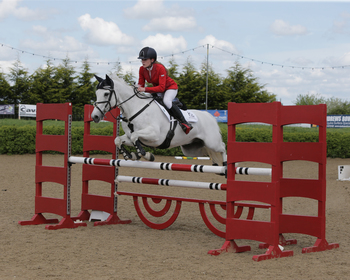 Jessica Howard Jumps for Joy in Haygain Pony Discovery Second Round at The College Equestrian Centre, Keysoe